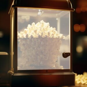 HOLIDYOYO Popcorn Popper Machine Popcorn Machine Door Panel Replacement Clear Panel Thicken Plastic Popcorn Machine Panel Supply