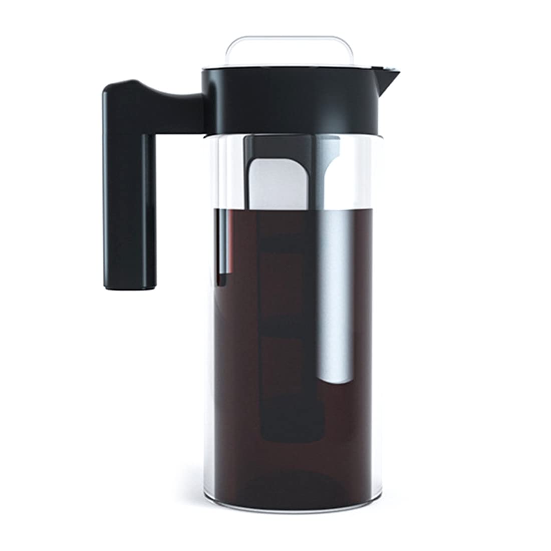 Kenntsh 1300Ml Espresso Maker Cold Brew Iced Coffee Maker Dual Use Filter Coffee&Tea Pot Espresso Ice Drip Maker Glass Pots