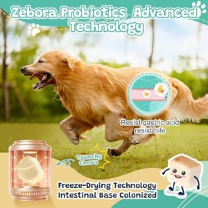 Probiotics for Dogs and Digestive Enzymes, 114 Chews