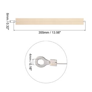 MECCANIXITY 5 Pack 0.02x14 Inch Sealer Repair Kits Heat Seal Strips Replacement Elements and PTFE Tapes for Hand Sealers