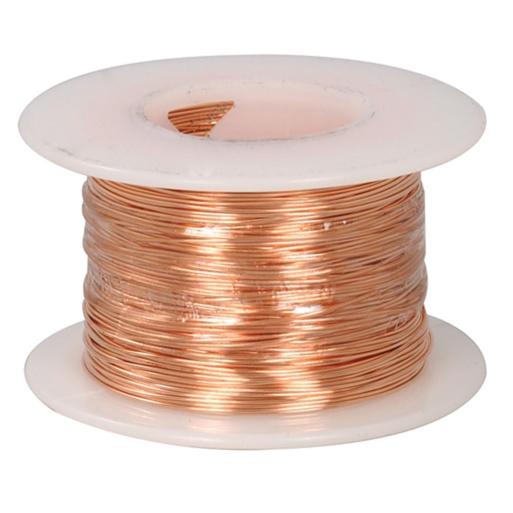 Jameco ValuePro 24 AWG Solid Bare Copper Bus Bar Wire 205 Feet