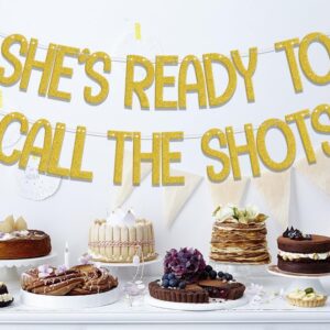 She's Ready to Call the Shots Banner, Congrats Nurse/Big BSN Energy, Nurses Call The Shots, Nurse Graduation Party Decorations, Nursing School Grad Party Decor Supplies Gold Red