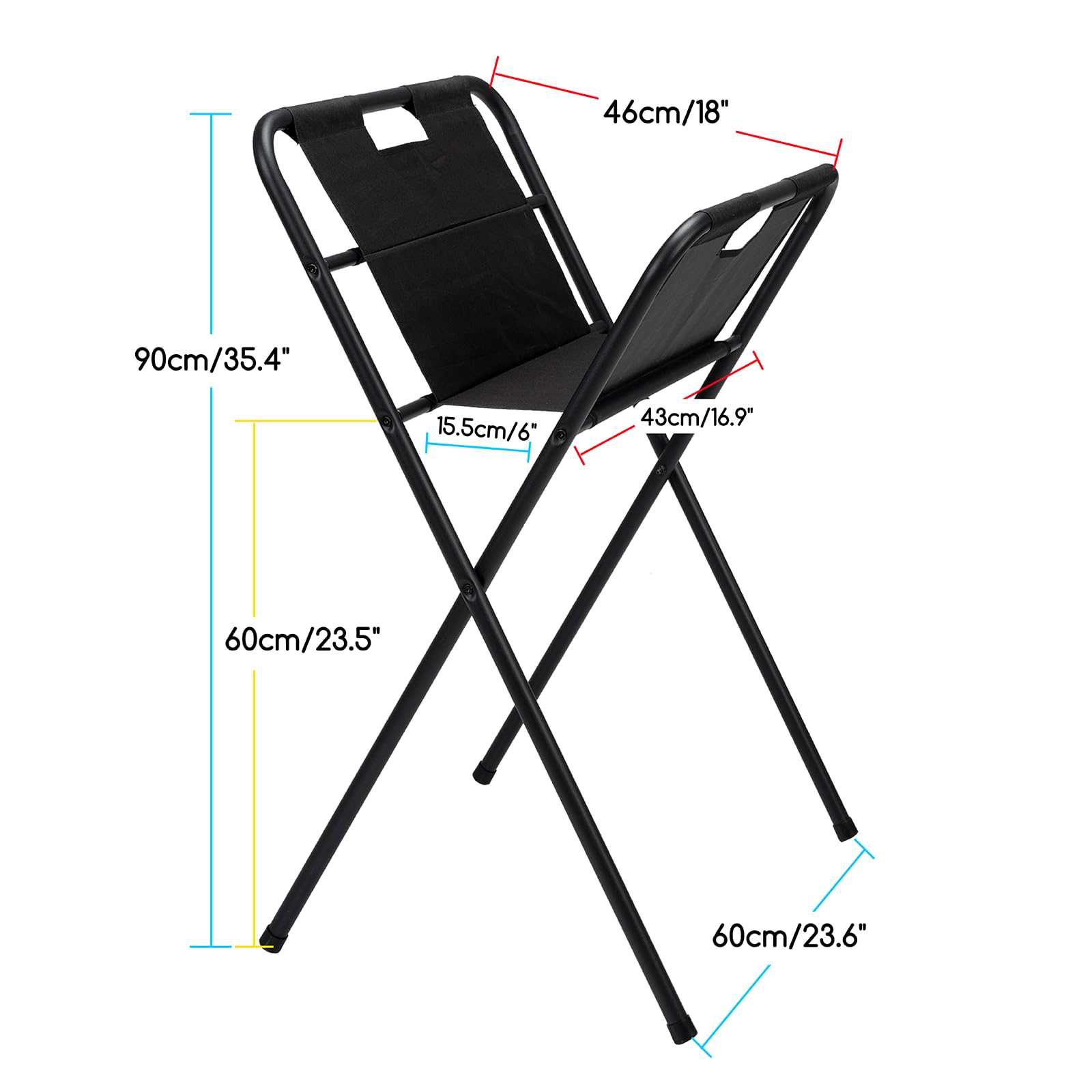 MEEDEN Canvas Art Print Rack: Folding Metal Display and Storage Rack - Portable Art Drying Rack for Poster Stand Canvas Panels Artworks & Artist Galleries - Medium