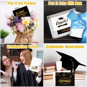 PARTYWIND 75 Pack Bulk Graduation Cards with Envelopes for Class of 2024 Decorations, Graduation Greeting Cards for Congratulations Party Supplies Favors, College/High School/Middle School Cards