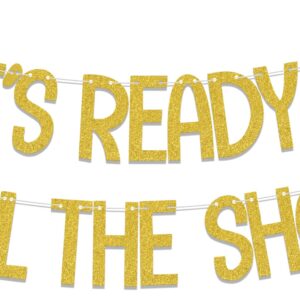 She's Ready to Call the Shots Banner, Congrats Nurse/Big BSN Energy, Nurses Call The Shots, Nurse Graduation Party Decorations, Nursing School Grad Party Decor Supplies Gold Red