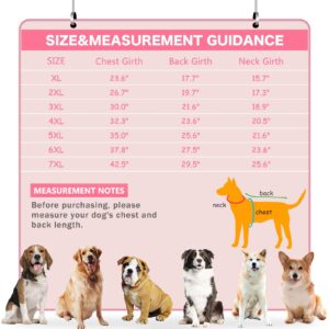 Paipeper Dog Surgery Recovery Suit, Surgical Onesie After Surgery, Dog Shirt Protect Surgical Wound,Abdominal Wounds Protector,Soft Cotton Clothes for Female Male Dog(Pink flowers-4xl)