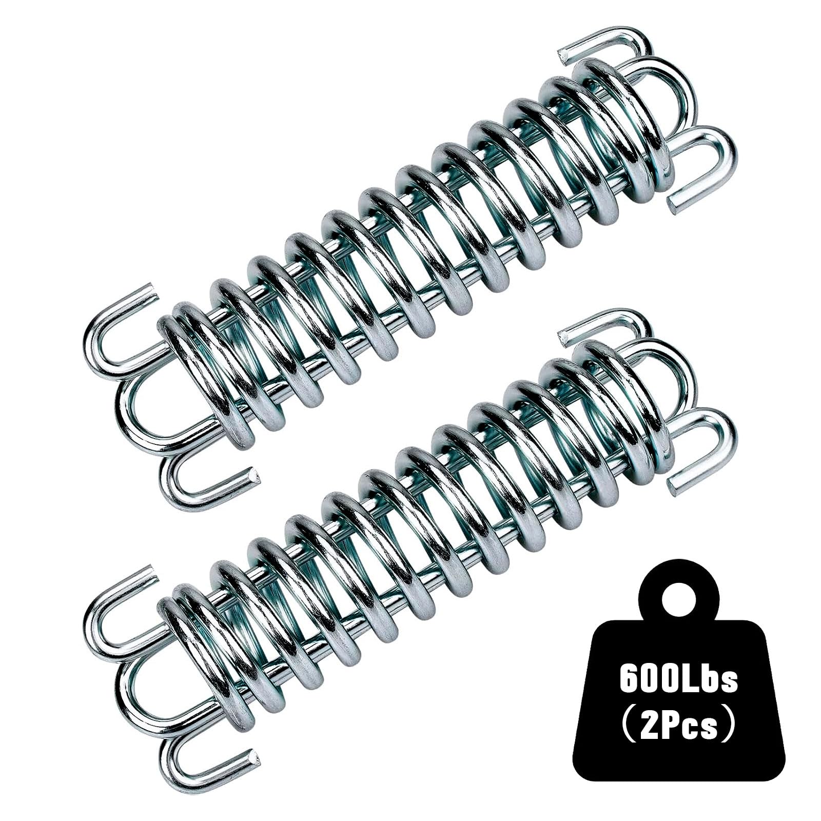 Porch Swing Springs for Hammock Chair, Heavy Duty, 300 LBS, Outdoor & Indoor (2 Pack)