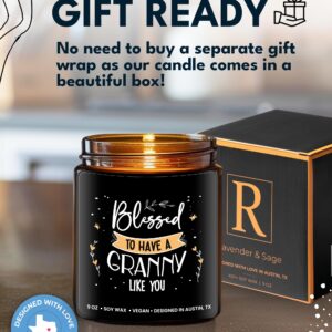 Granny Candle, Perfect Mother's Day Gifts for Granny from Grandson, Granny Birthday Gifts, Unique Granny Gifts, Best Granny Gift Ideas from Granddaughter, Thoughtful Christmas Gift for Granny