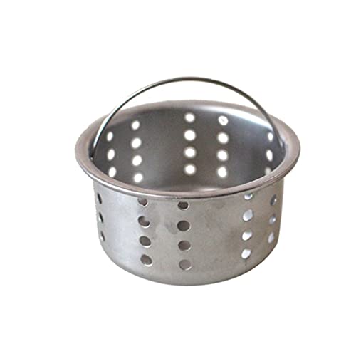 TiStm Stainless Steel Bathtub Hair Catcher Stopper Shower Drain Hole Filter Trap Metal Sink Strainer Kitchen Sink Waste Hole Filter Sinks