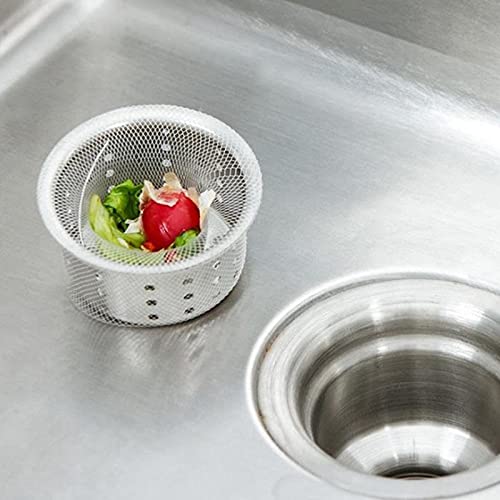 TiStm Stainless Steel Bathtub Hair Catcher Stopper Shower Drain Hole Filter Trap Metal Sink Strainer Kitchen Sink Waste Hole Filter Sinks