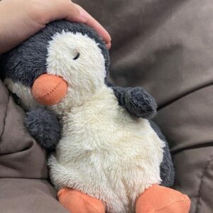 EASELR Cute Penguin Stuffed Animals, 8" Soft Penguin Plush Toy Penguin Plushies Pillow Gifts for Kids Girlfriend Birthday Christmas Mother's Day