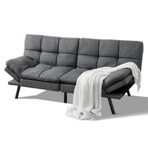 muuegm tsf267ch sofabed, dark grey