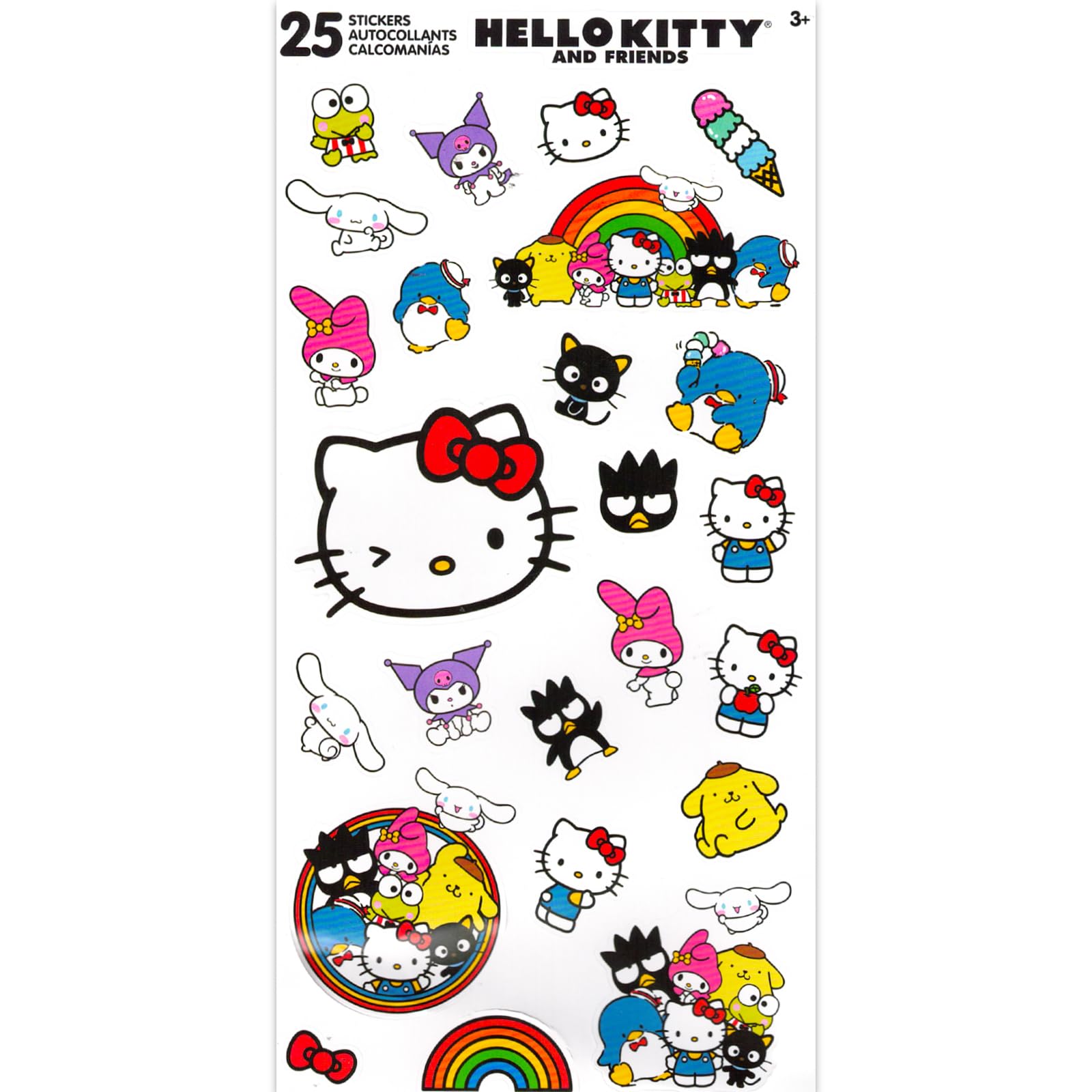 Hello Kitty Throw Blanket Bundle - Hello Kitty Kids and Teens Blanket, Stickers, and More for Girls | Hello Kitty Blanket Size 40" x 50"