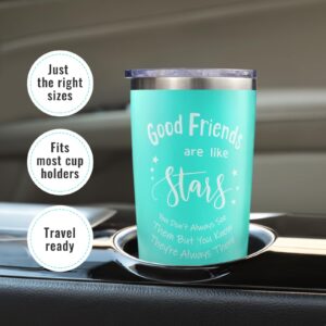 Panspace Best Friend Tumbler, Friend Gifts for Women Men - 20oz Insulated Tumbler Cup with Straw and Lid, Best Friend Birthday Gifts for Women Friendship Bestie Gifts for Women Friends Female