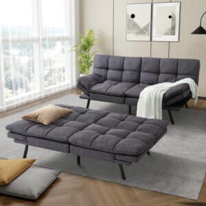 MUUEGM TSF267CH Sofabed, Dark Grey