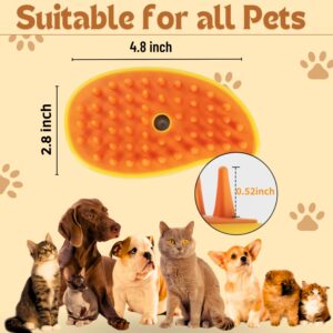 Generic 3-in-1 Self-Cleaning Steam Brush for Pets - Removes Loose and Tangled Hair, Multifunctional Design for Cats, Yellow