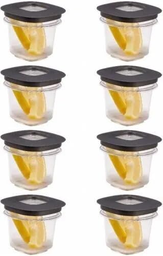 Stoge Rubbermaid Food Storage Containers, Bundle 0.5 Cup 12 Pack (12 containers + 12 lids)