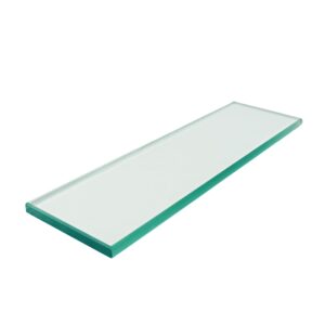 m-d building products 80200 3-3/8 in. x 12 in. prova niche® glass shelf