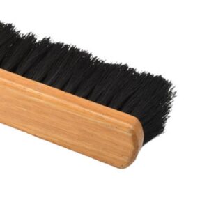 PRO SOURCE Tampico-Bristle Push Broom Head with Threaded Wood Block: 18" Wide