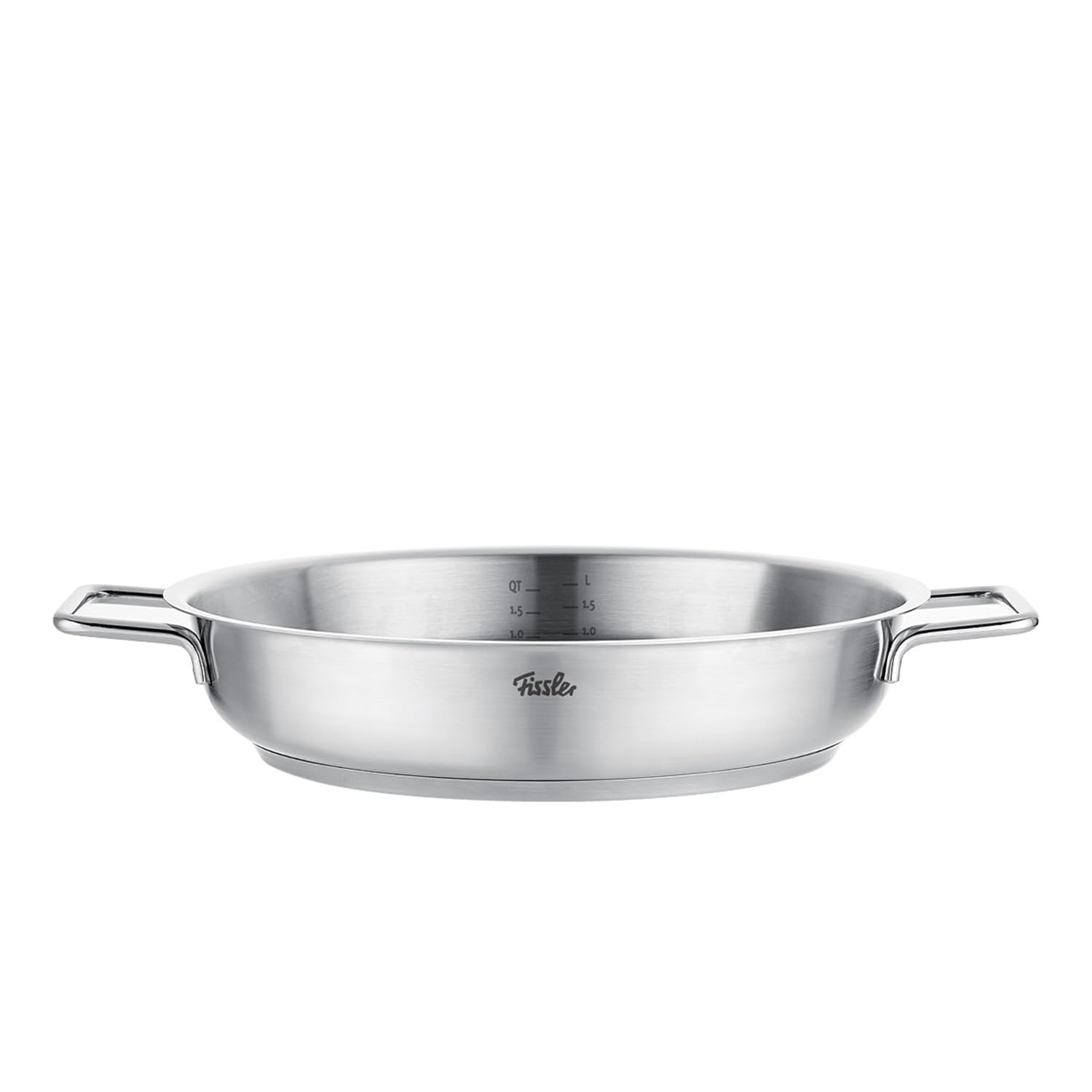 Fissler Pure Collection Serving-Pan, Frypan, 11", Stainless-Steel, Made in Germany - Induction