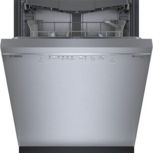 Bosch SHE53C85N 24 Inch Smart Built-In Dishwasher, stainless steel