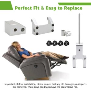 Metal Toggle Drive Connector and Metal Drive Toggle and Clevis Mount Power Recliners Upgraded with Lazy Boy Recliner Parts Fits for All La-Z-Boy Lazyboy Power Recliners