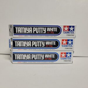 Generic 3 Pack Compatible with Tamiya White Putty 87095 32G for Plastic Wood Metal Modeling Model Kits Models New Includes CHICAGOLAND RC Coupon