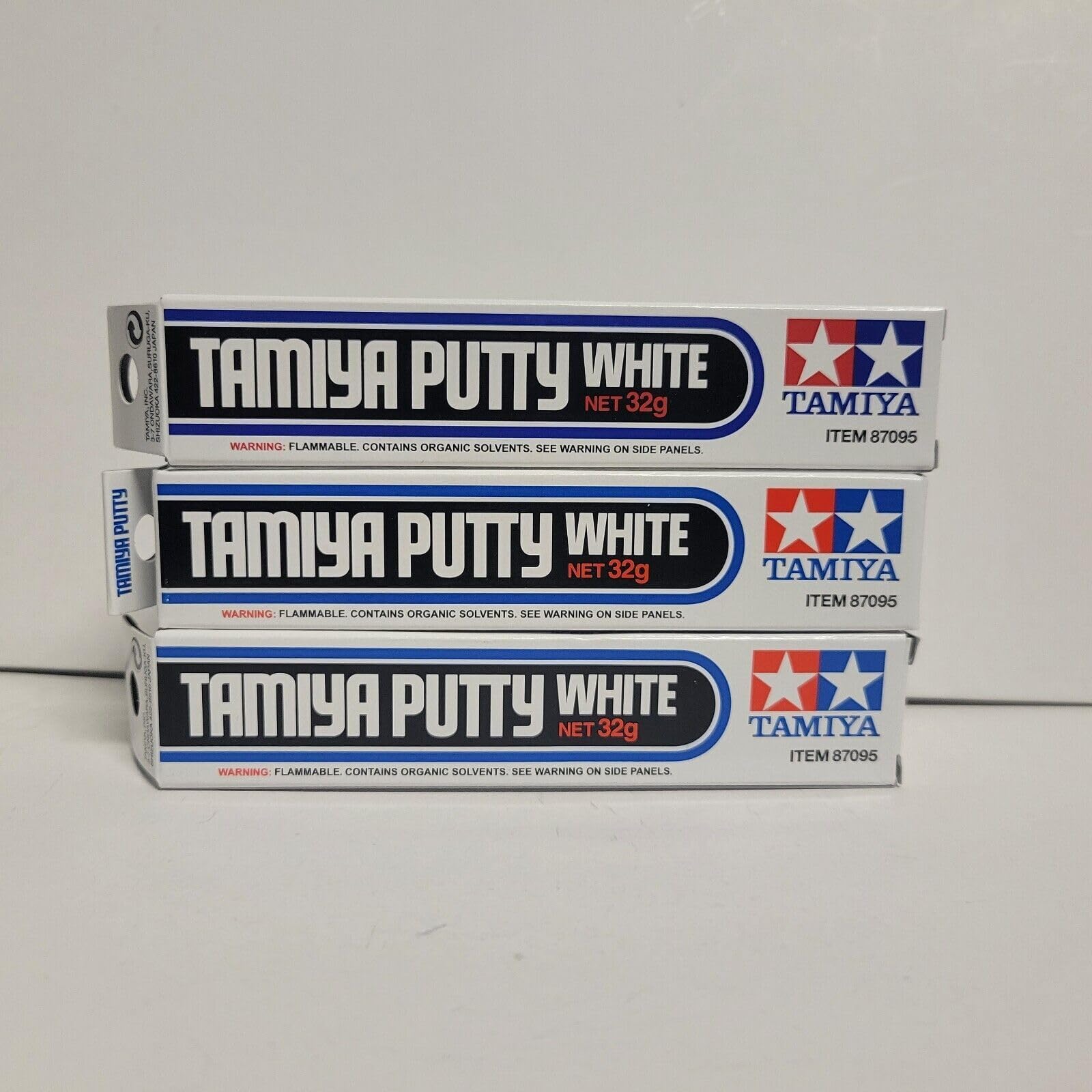 Generic 3 Pack Compatible with Tamiya White Putty 87095 32G for Plastic Wood Metal Modeling Model Kits Models New Includes CHICAGOLAND RC Coupon