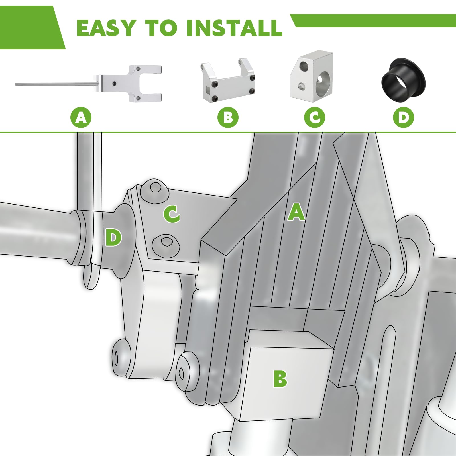 Metal Toggle Drive Connector and Metal Drive Toggle and Clevis Mount Power Recliners Upgraded with Lazy Boy Recliner Parts Fits for All La-Z-Boy Lazyboy Power Recliners