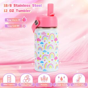 Unicorn Toys for Girls Kids Toys 5 6 7 8 9 10+ Years Old, Kids Unicorn Gifts with Glowing Blanket/ Water Bottle/ Eye Mask/Headband/Crossbody Bag/Sunglass/12PCS Birthday Gift Toys for Girls 6-10+