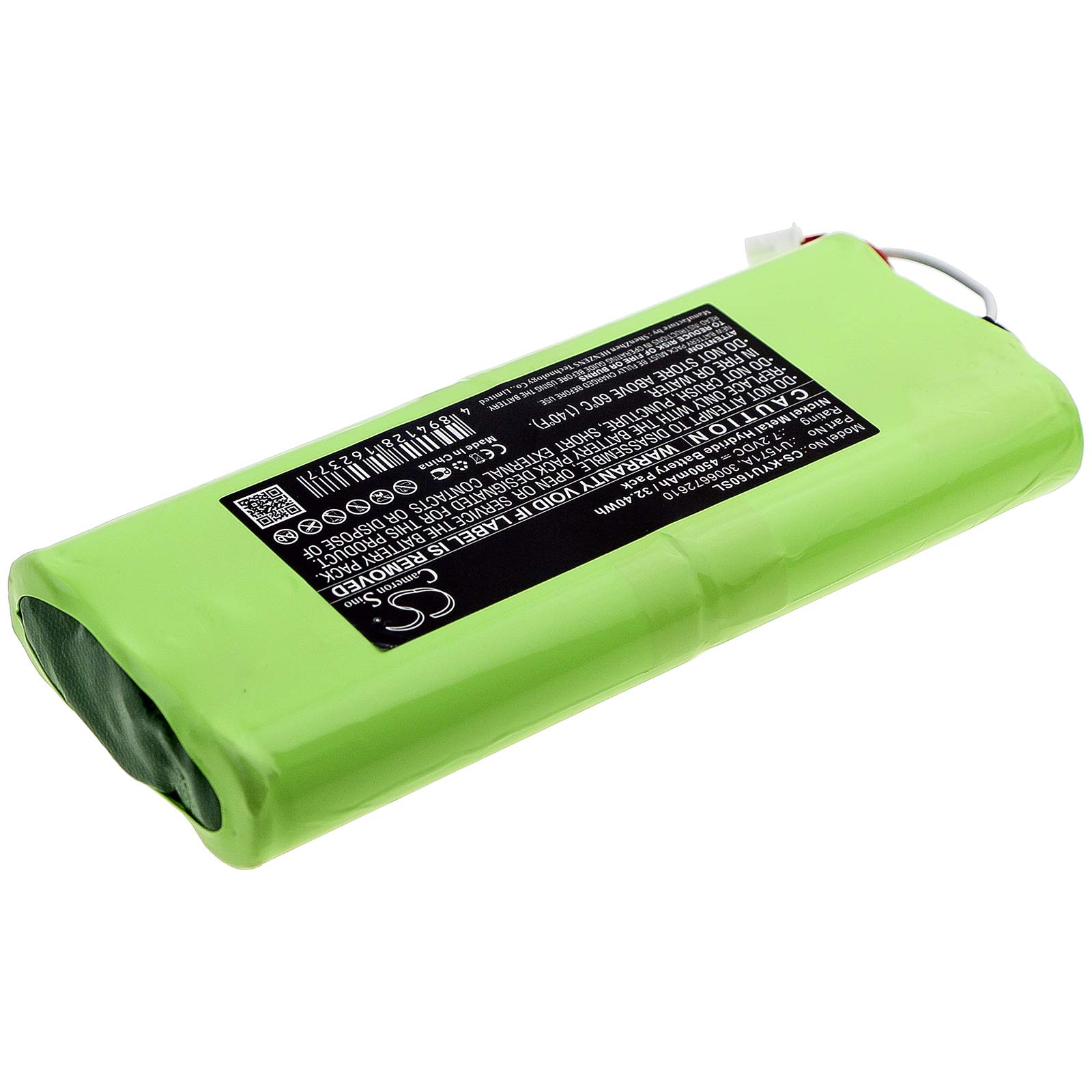 BUSFUIVA Replacement Battery 3006672610, U1571A for U1600, U1602A, U1602B, U1604A, U1604B 7.2V/4500mAh