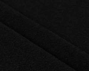 generic durable chenille boucle upholstery fabric by the yard for chair sofa couch bench armchair bar stools (black, 1 yard (55"" x 36""))