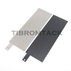 2PCS Electrodes, Titanium Anode Mesh with MMO Ruthenium-Iridium Coating and Cathode Electrolytic Mesh Without Coating for Electrochemical Application and Swimming Pool Cleaning