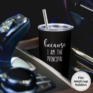 Cwutoba Principal Gifts, Principal Appreciation Gifts, Principal Retirement Gifts, Best Principal Gifts, Principal Gifts for Men, Principals Day Gifts, Principal Gifts for Women-20oz Principal Tumbler