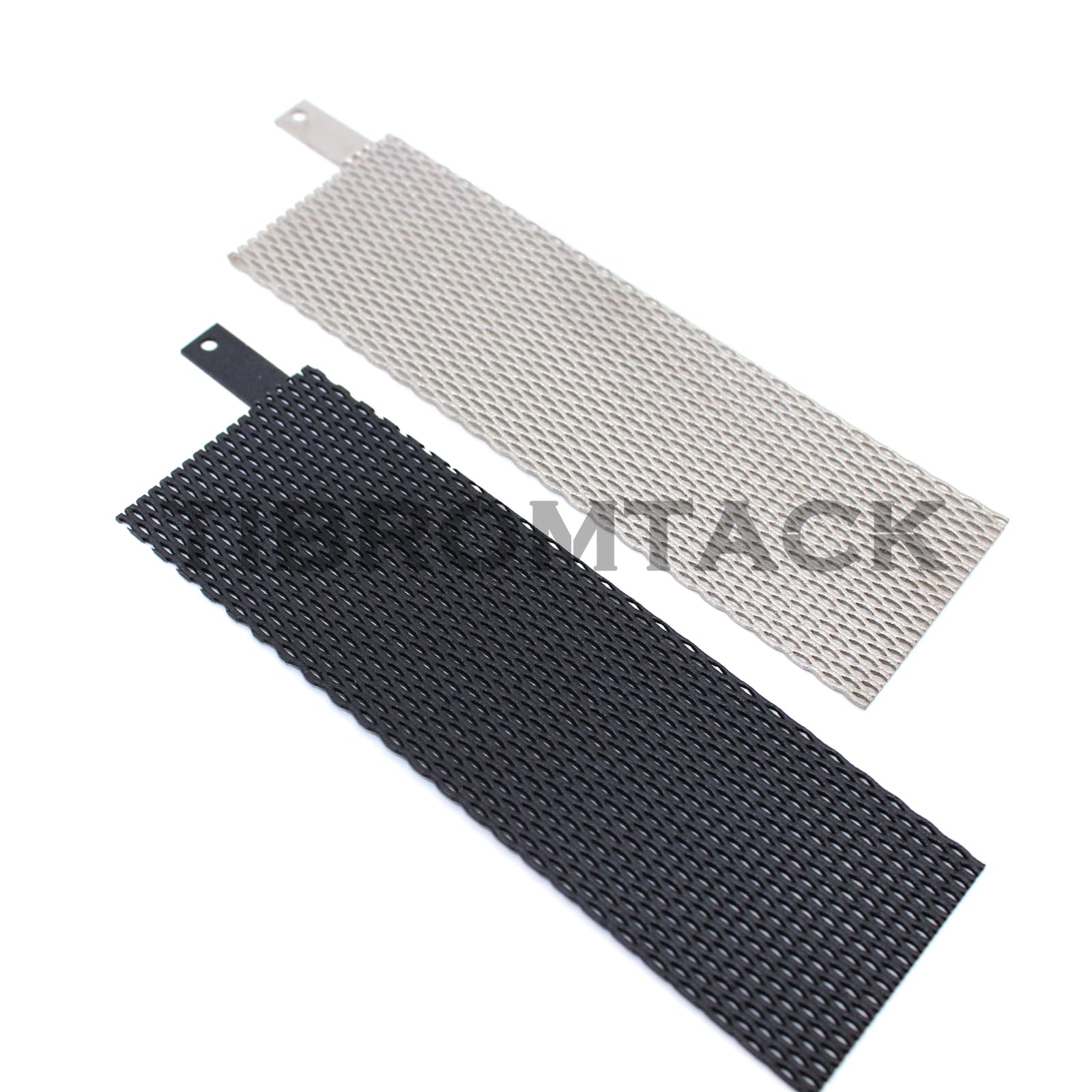 2PCS Electrodes, Titanium Anode Mesh with MMO Ruthenium-Iridium Coating and Cathode Electrolytic Mesh Without Coating for Electrochemical Application and Swimming Pool Cleaning