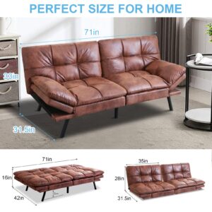 MUUEGM OJL-SF-BROWN-005 Sofabed, Brown