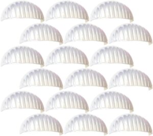 25pcs baseball hat shaper, baseball cap plastic hat stand, baseball cap inner support, baseball cap crown inserts liners for baseball cap stay hard