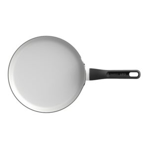 Berghoff Leo Glints Nonstick Ceramic Pancake Pan 9.5in Recycled Aluminum CeraGreen Non-toxic Coating Stay-cool Handle Induction Pans, Spirit