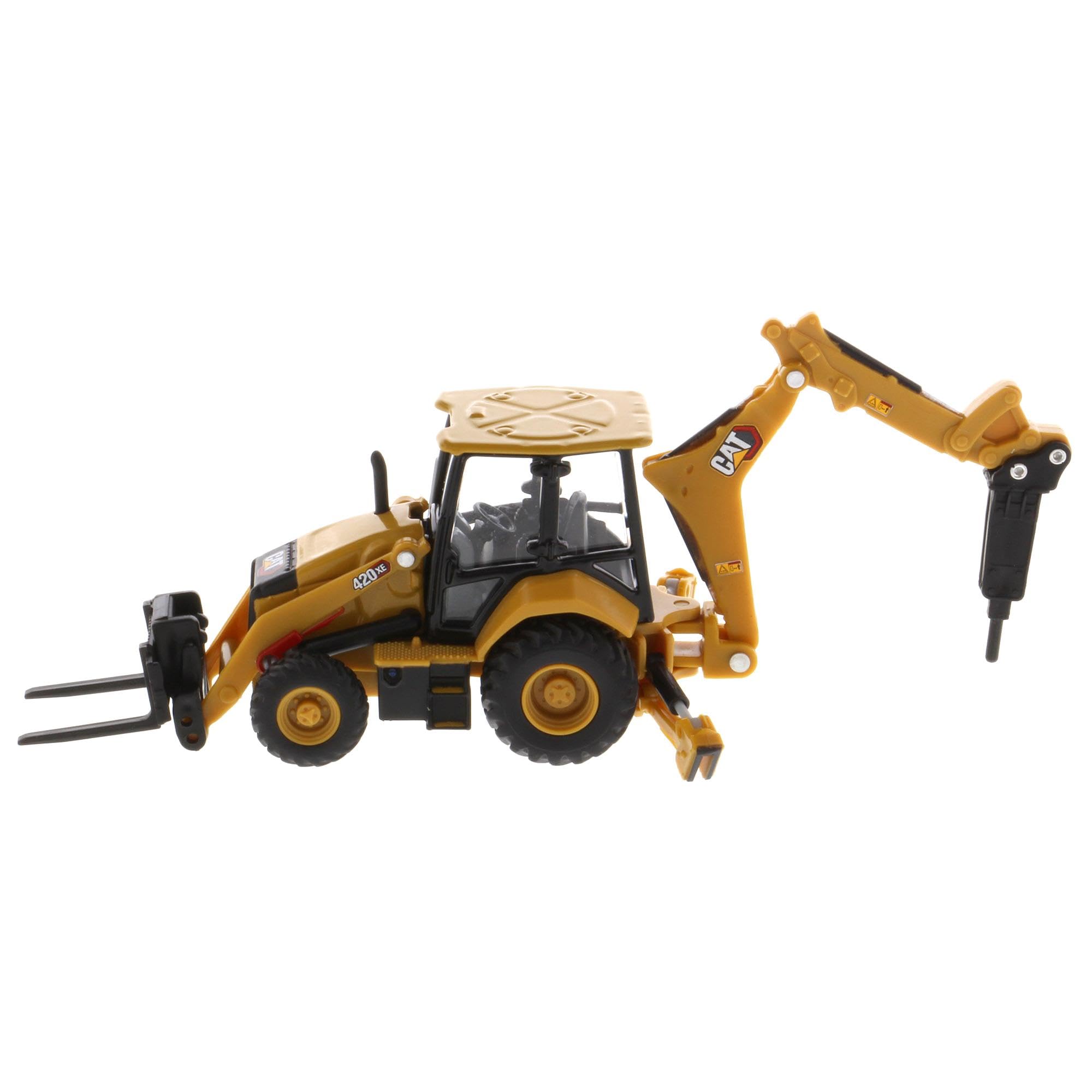 Diecast Masters | 1:64 Scale Cat 420 XE Backhoe Loader | 1:64 Construction Metal Series | 85765