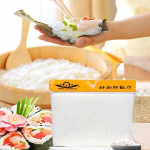 5PCS Rice Net,Cooking Cloth,Sushi Rice Cooking Net,Rice Cooker Napkin,Sushi Rice Cooking Napkin,Reusable Commercial Rice Net Napkin