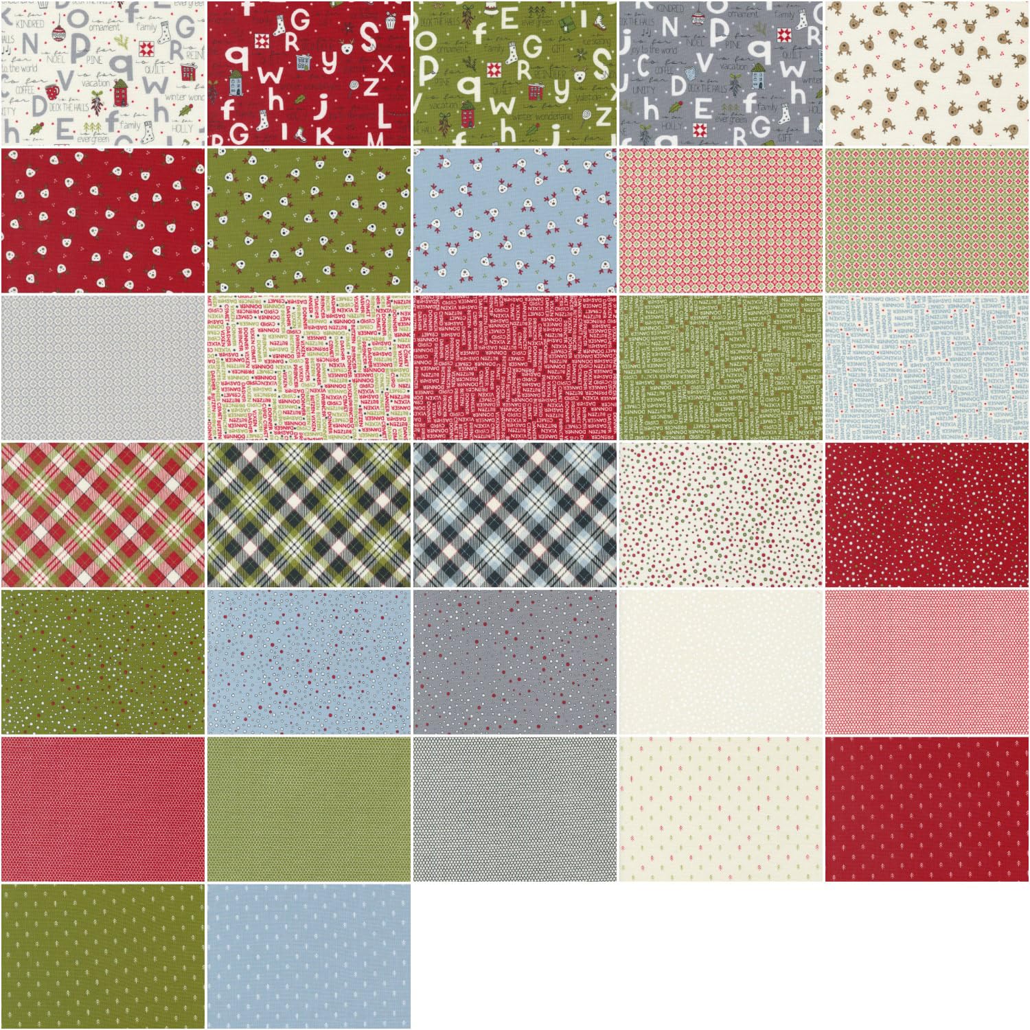 Moda Fabrics On Dasher Layer Cake by Sweetwater 55660LC