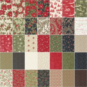 A Christmas Carol Layer Cake®, 42-10" Precut Fabric Quilt Squares by 3 Sisters