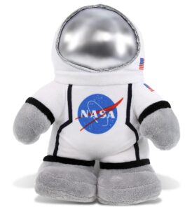 dollibu snug mooshies standing astronaut stuffed plush toy - cuddly super squishy soft toys, huggable big stuffed plush for girls and boys, cute toy stuffed pillow for kids - 9 inches