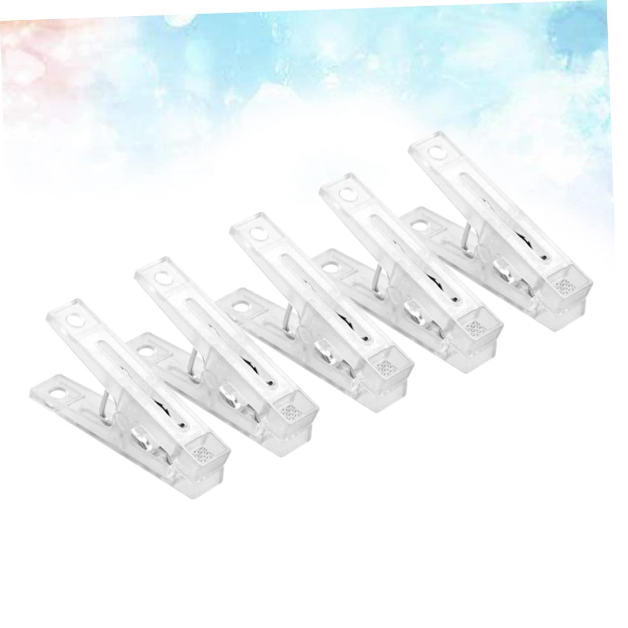 Ciieeo 20 Pcs Clothespins for Laundry Heavy Duty Clothes Pin Clothes Rack Heavy Duty Clear Hangers Clothes Pegs Heavy Duty Hangers for Clothes Clothing Clamp Clothes-peg Small