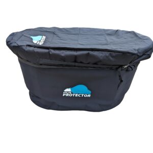 Polar Protector - 100 Gallon Oval Stock Tank Cover and Insulated 5mm Neoprene Slip Bundle Ice Water Bath Waterproof Keeps Tanks Clean and Insulated