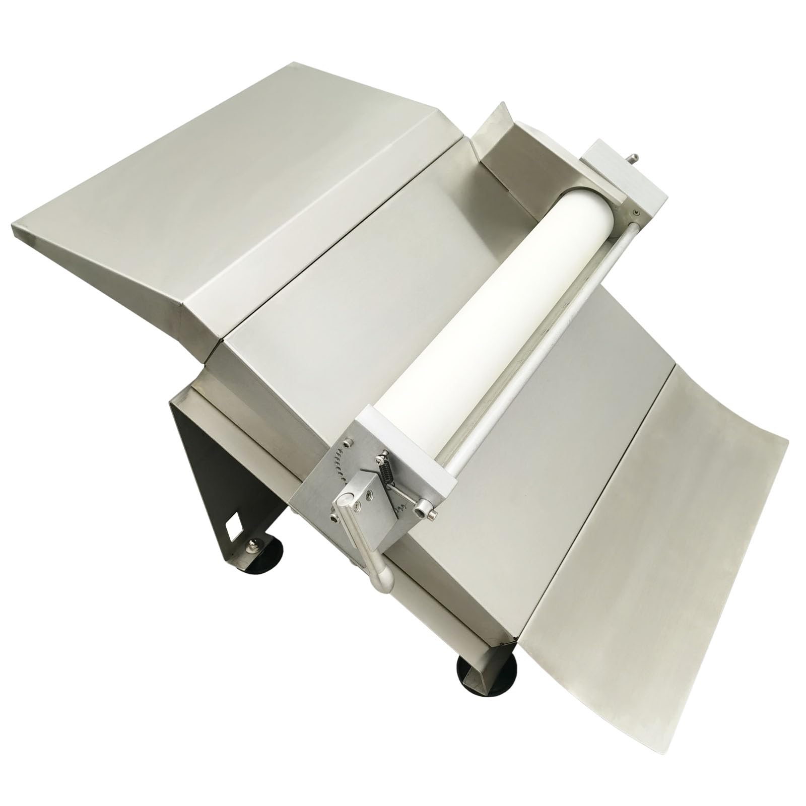 TECHTONGDA Manual Dough Sheeter Machine 16.5" Fondant Sheeter Pasta Maker Roller Machine Compact Dough Sheeter for Croissants, Pizza, Icing, Marzipan, Puff Pastry