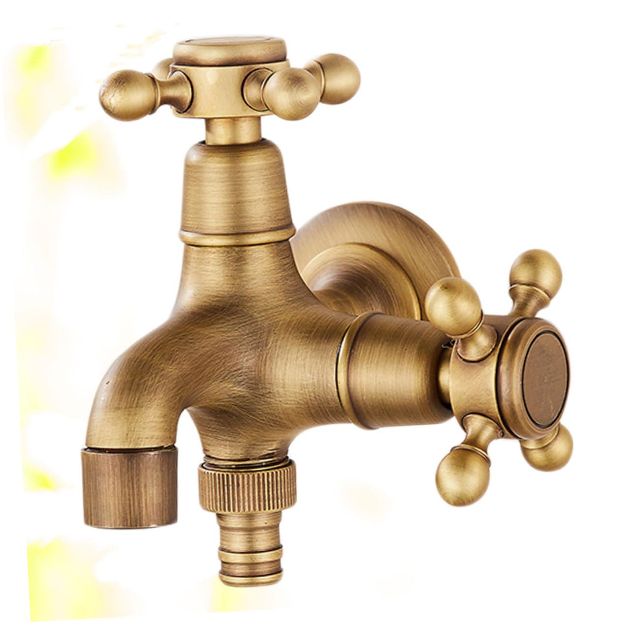 Homoyoyo 1pc Mixer Shower Taps for Bath Cross Knobs Bathroom Faucet Bath Taps Kitchen Tap Shower Faucet Bathtub Faucets Kitchen Sink Faucet European Style Washing Machine Antique