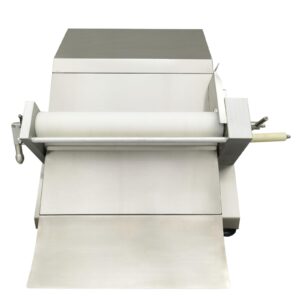 TECHTONGDA Manual Dough Sheeter Machine 16.5" Fondant Sheeter Pasta Maker Roller Machine Compact Dough Sheeter for Croissants, Pizza, Icing, Marzipan, Puff Pastry