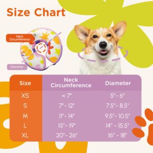 Protective Inflatable Dog Cone Collar | Dog Soft Cone for Dogs to Stop Licking and Recovery | Dog Donut Collar After Surgery to Keep Dog from Licking Wound | Soft Dog Cone Alternative for Large Dog