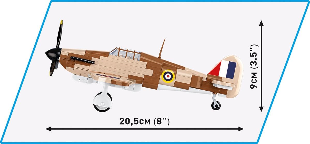 COBI Historical Collection WWII Hawker Hurricane Mk. I Plane